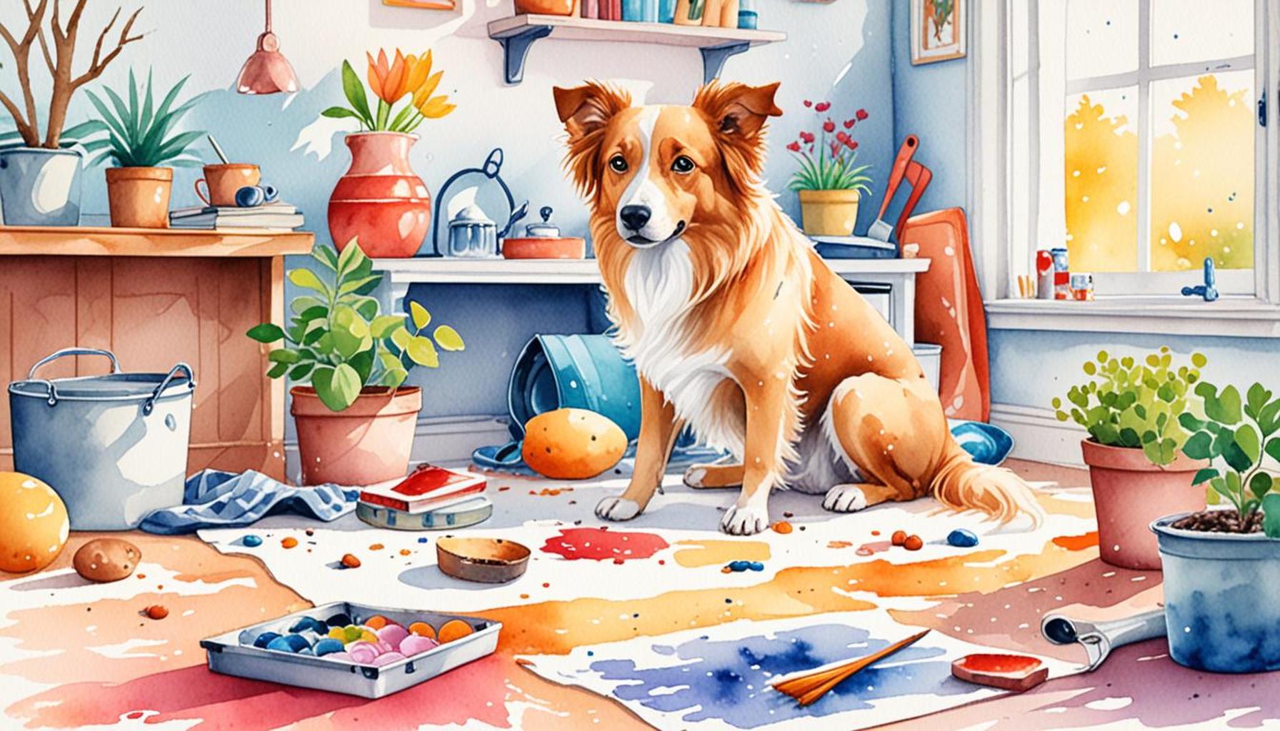 How the environment affects dogs’ behavior at home