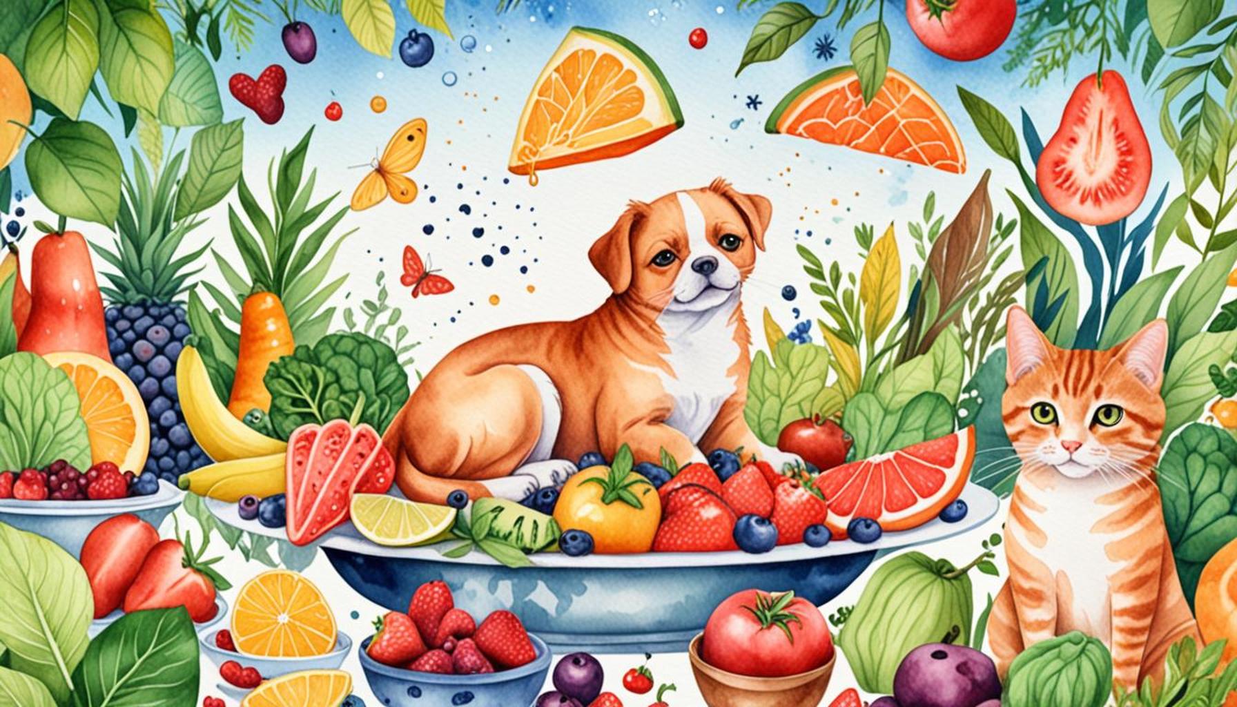 The influence of natural feeding on the mental health of pets